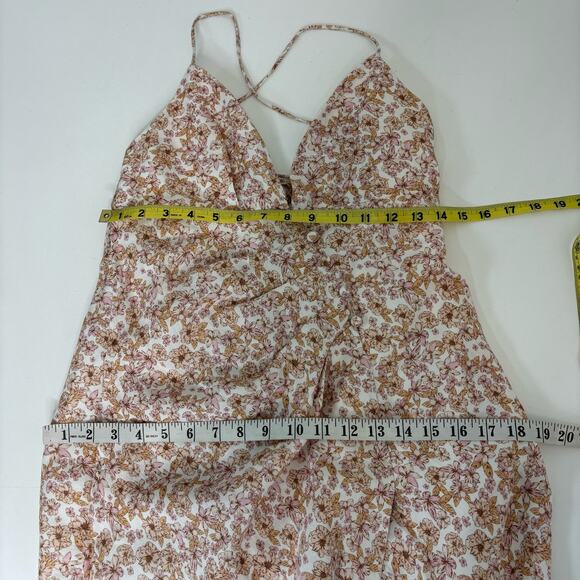 Significant Other Maria Floral Linen Sleeveless Maxi Dress 8 - Picture 4 of 16